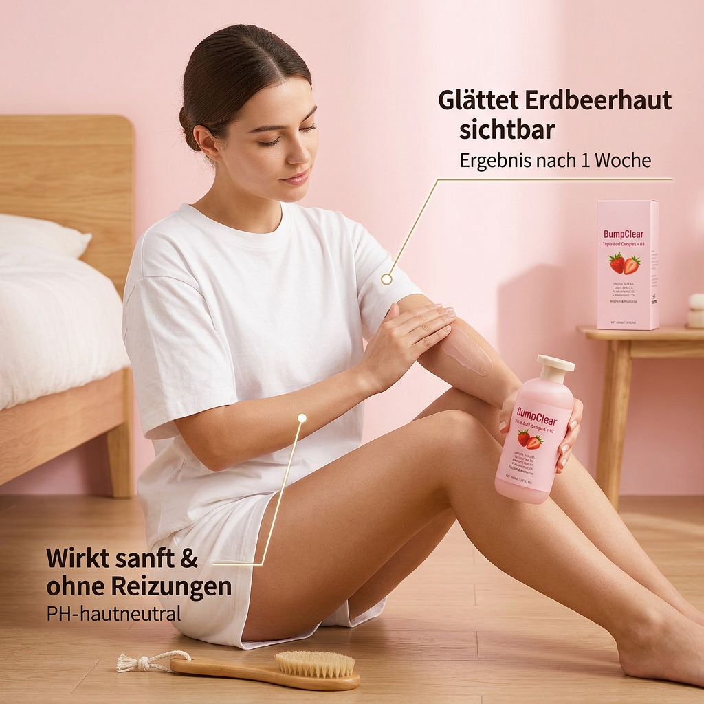 Sanfter Erdbeerhaut Stop